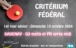 Critérium fédéral - 1er tour à Savenay